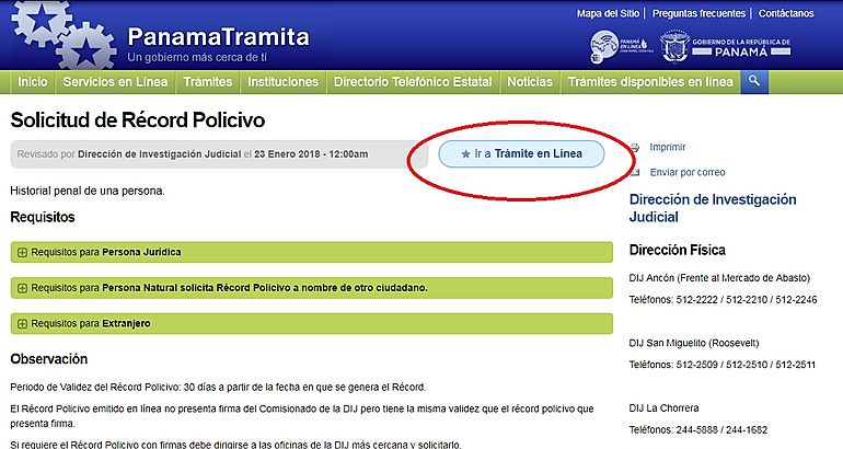 Ahorra tiempo tramitando tu rcord policivo en linea 
