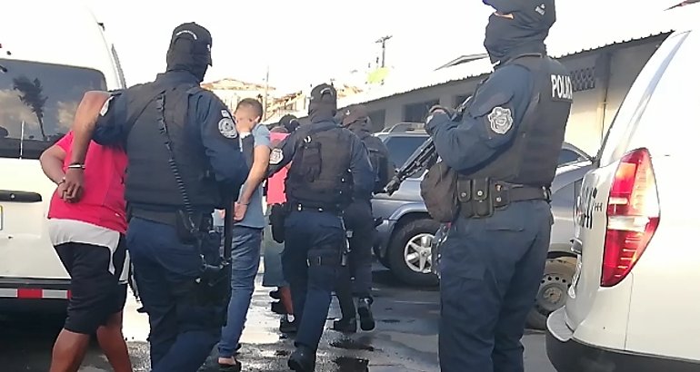 Primer operativo antipandillas 