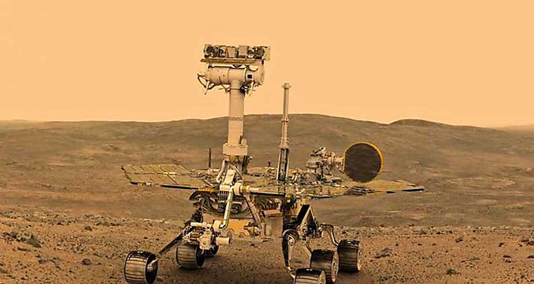rover Opportunity en Marte