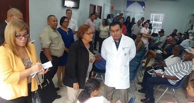 CSS recorre instalaciones de salud en Coln 