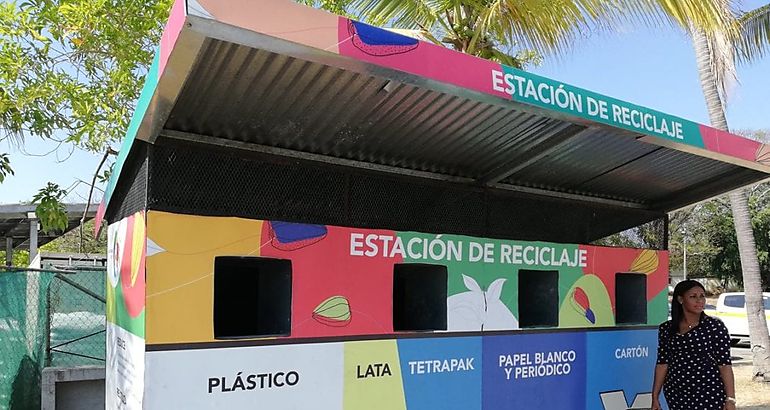 estacin para reciclaje