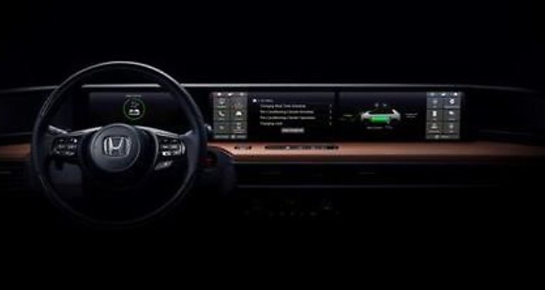 Primera imagen del interior del prototipo elctrico de Honda