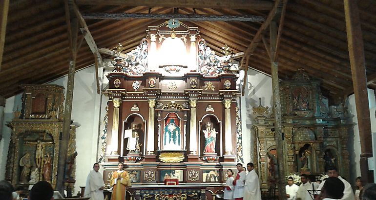 iglesia colonial de Parita