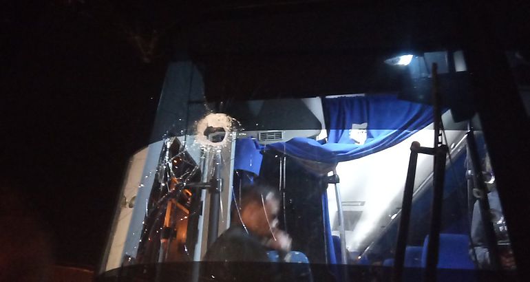 Herido grave por ataque a caravana que va hacia Colombia