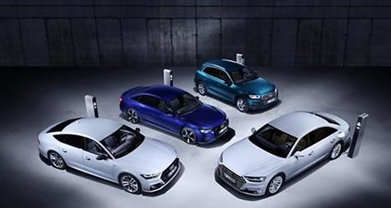 Audi Q5 A6 A7 y A8 nuevas versiones hbridas enchufables