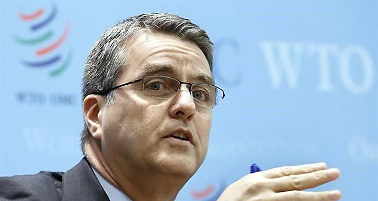 El director general de la Organizacin Mundial de Comercio OMC Roberto Azevedo