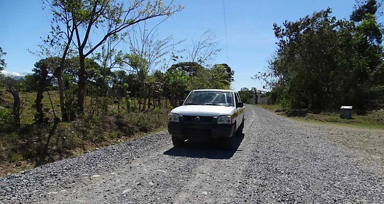 caminos de produccin en Tinajas distrito de Dolega