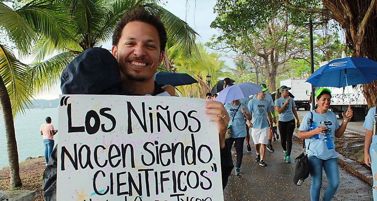 Tercera marcha por la ciencia en el Biomuseo 31 de marzo 2019