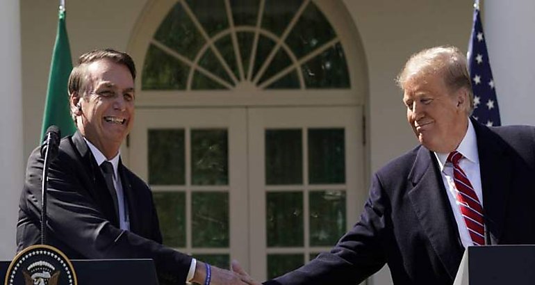 Trump y Bolsonaro