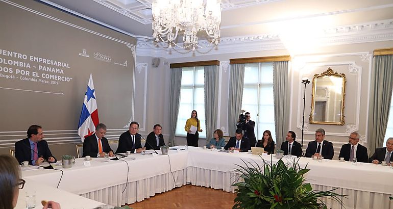 Empresarios de Colombia y Panam comparten experiencias 