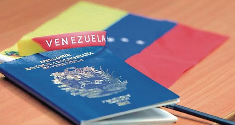 Pasaporte de Venezuela 