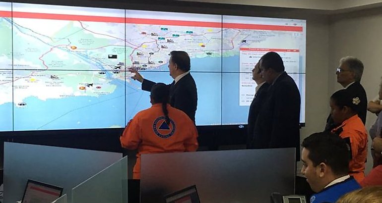 Centro de Operaciones de Emergencia en Panam Pacfico 