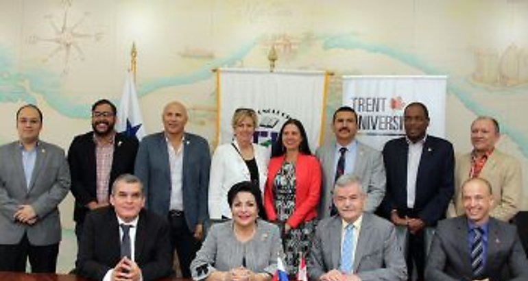 UTP firma Convenio con la Universidad de Trent Canad