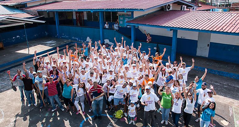 Cervecera Nacional y sus voluntarios se unen a la celebracin del Da de las Buenas Acciones