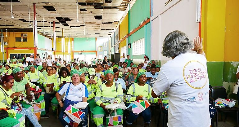 Trabajadoras de AAUD fueron homenajeadas por Fundacin Judo Panamea por el Da de Buenas Acciones