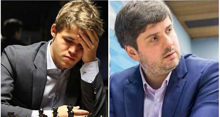 Carlsen y Svidler 