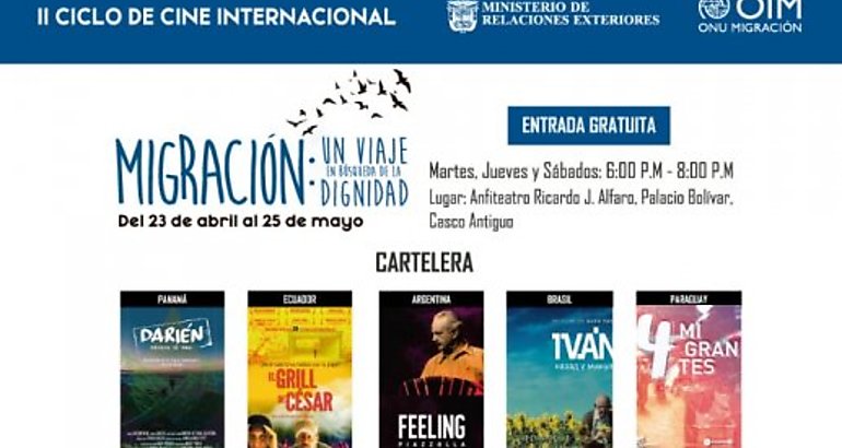 Segundo Ciclo de Cine Internacional enfocado en tema migratorio