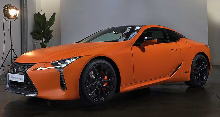  Lexus LC 500h Matte Prototype