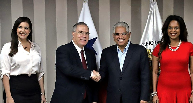 Blandn se reuni con Fbrega para iniciar proceso de transicin en Alcalda de Panam