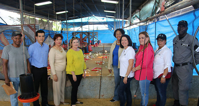 Autoridades del MinGob inspeccionan avance de proyectos para adolescentes en conflicto con la Ley 