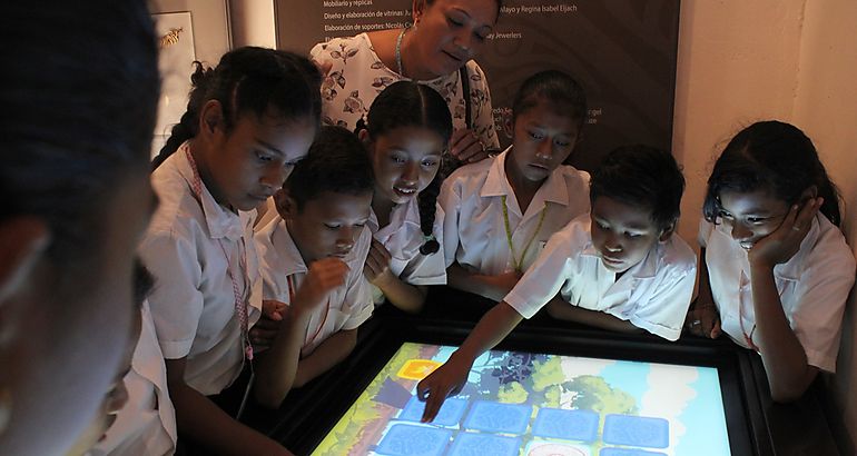 Zona Educativa e Interactiva del Museo del Parque Arqueolgico el Cao