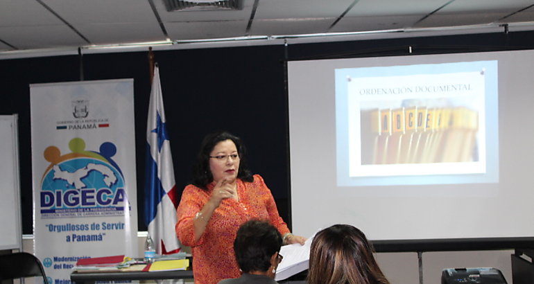 Servidores Pblicos se capacitan en Administracin Organizacin y Conservacin de Archivos