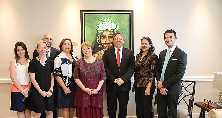 Defensor del Pueblo se rene con la Alta Comisionada de Derechos Humanos de las Naciones Unidas