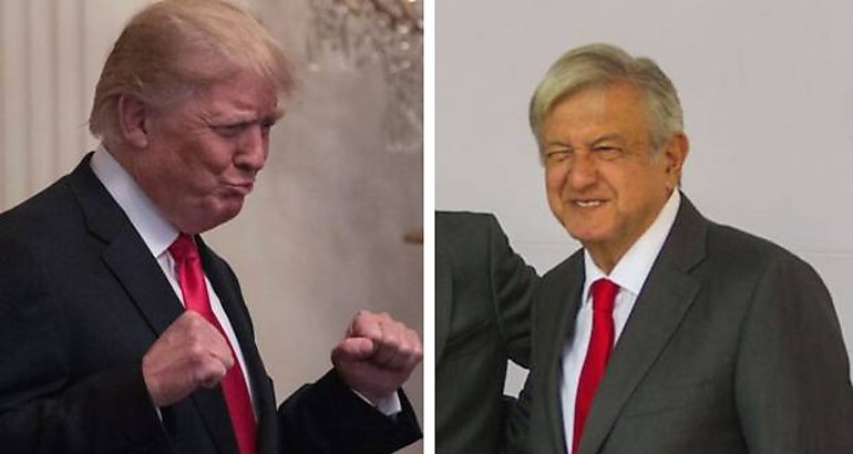 Lpez Obrador y Trump