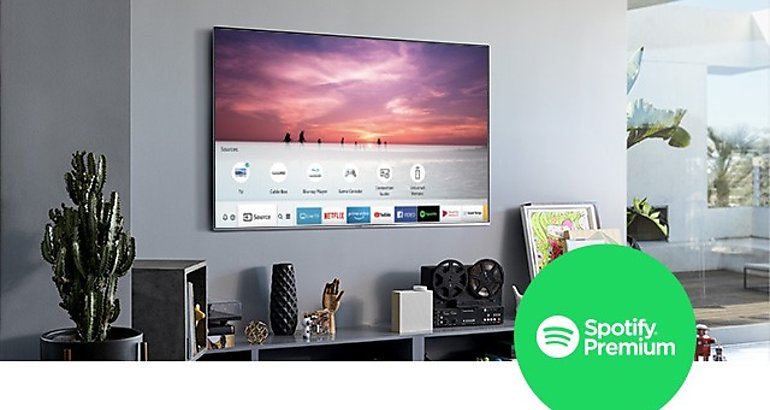Disfruta Spotify gratis en tu Smart TV de Samsung