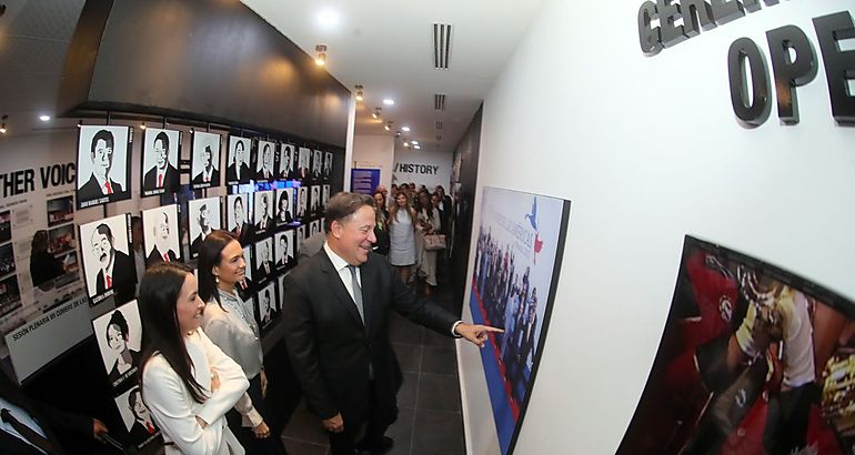 Panam inaugura el Conjunto Monumental y Patrimonial del Palacio Bolvar