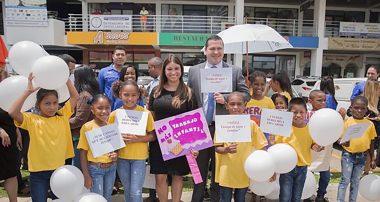 Mitradel Casa Esperanza y el Tribunal Superior de Niez y Adolescencia realizarn Cadena Humana contra Trabajo Infantil