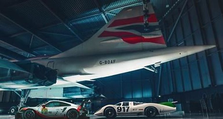 Porsche 917 frente a 911 RSR