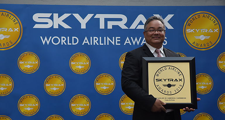 Copa Airlines reconocida como La mejor aerolnea de Centroamrica y Caribe por los Skytrax Awards 2019
