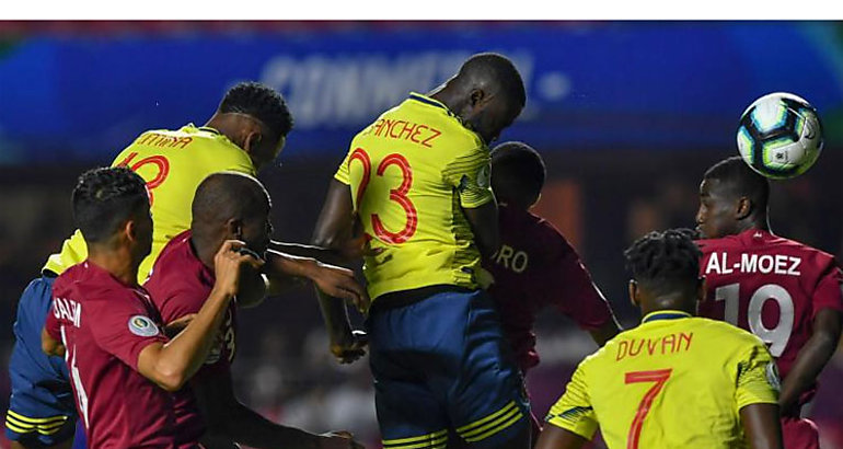 Colombia derrota 10 a Qatar en Copa Amrica