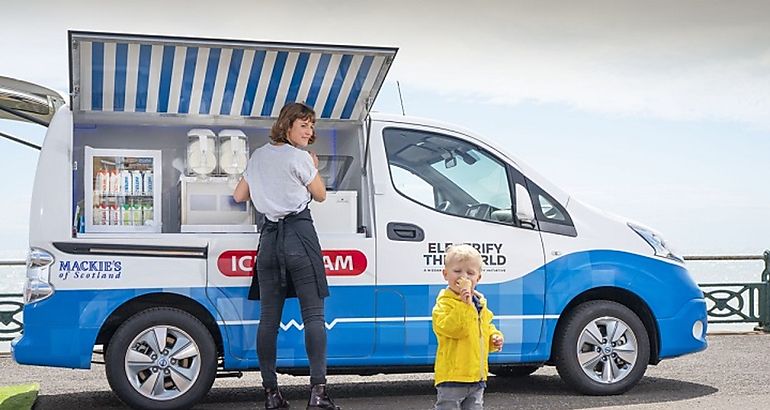 Puesto de helados Nissan