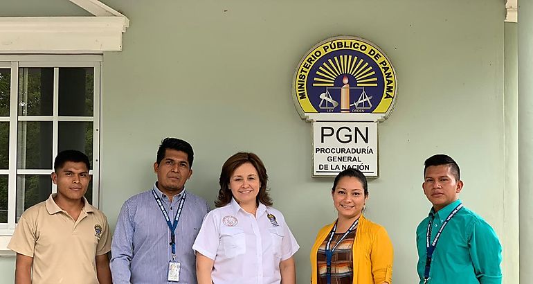 Procuradora y su equipo de trabajo realizan gira por las personeras y subregionales de Chiriqu