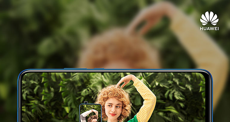 Huawei cambia la manera de tomar selfies con su Huawei Y9 prime 2019
