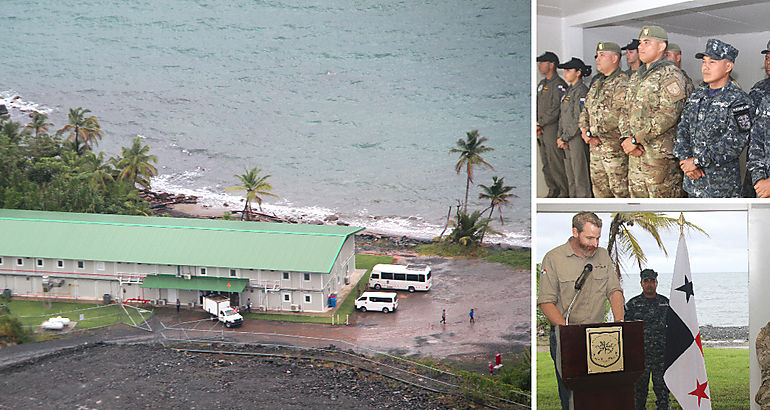base aeronaval de Punta Rincn en el litoral Caribe