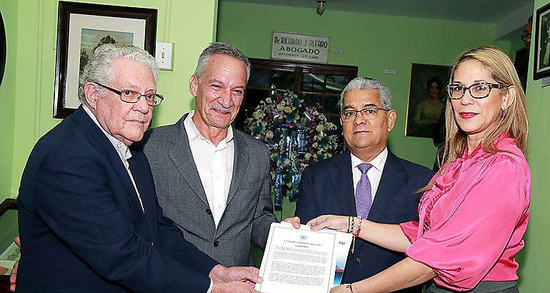 Homenaje a Ricardo J Alfaro padre de la diplomacia panamea