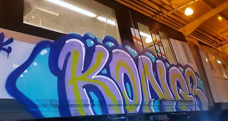 vagn de la Lnea 1 del Metro de Panam fue vandalizado