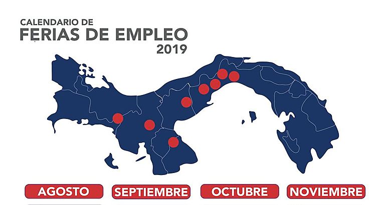El calendario de ferias de empleo
