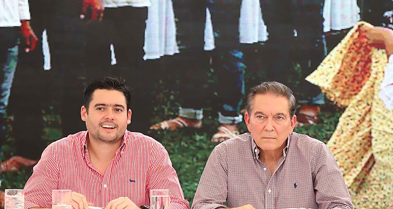 Presidente Cortizo y Vicepresidente Carrizo 