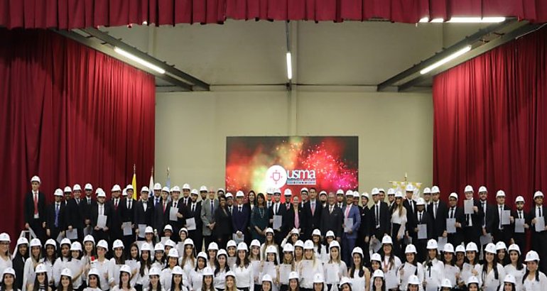 USMA realiz Ceremonia de Investidura Ingenieril 2019