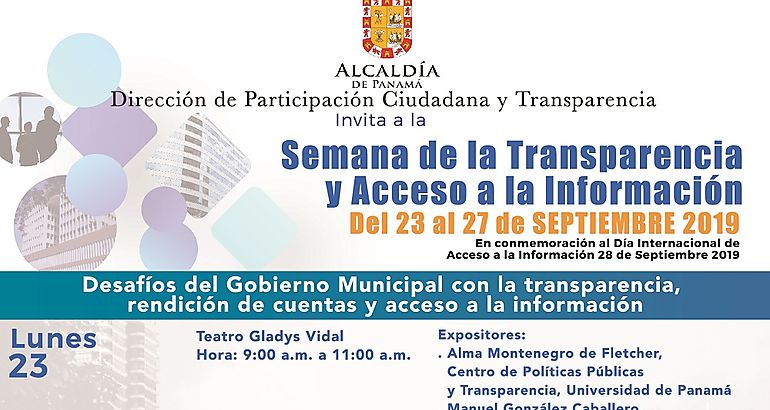 Alcalda Capitalina se prepara para realizar la Semana de la Transparencia y Acceso a la Informacin