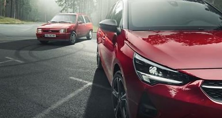 El nuevo Opel Corsa GS Line y el Corsa GSI original