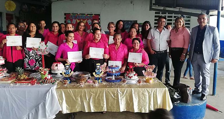  23 jvenes buscan crear su propia empresa en San Isidro distrito de Bugaba