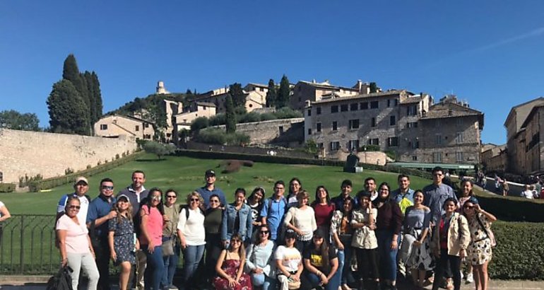 Estudiantes de la Sede USMA David viajan a Italia