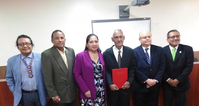 Cecilio Morales primer politlogo en graduarse en la Universidad de Panam