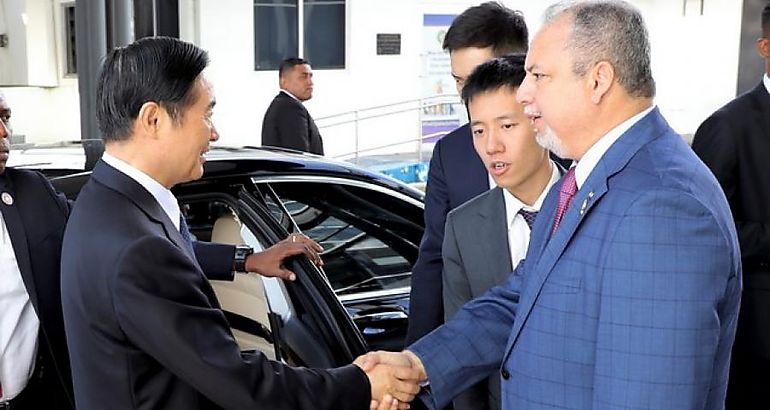 La Asamblea Nacional recibi la visita de la delegacin china