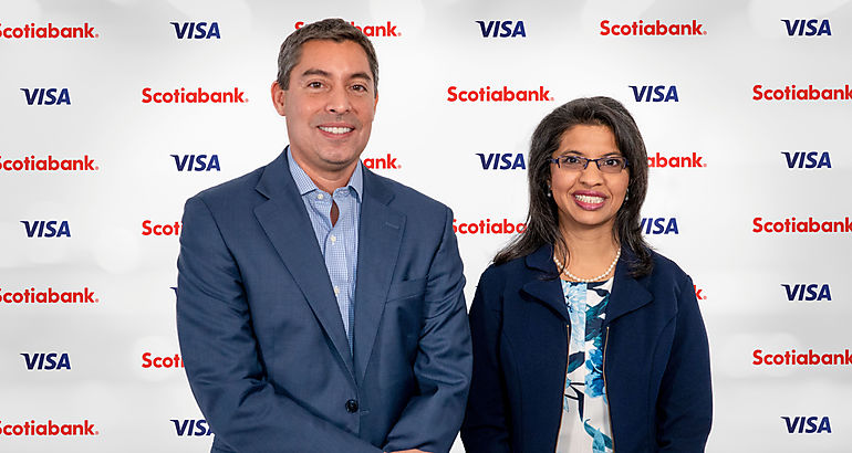 Scotiabank y Visa trabajan juntos para ayudar a acelerar la adopcin de pagos digitales en Centroamrica y el Caribe  